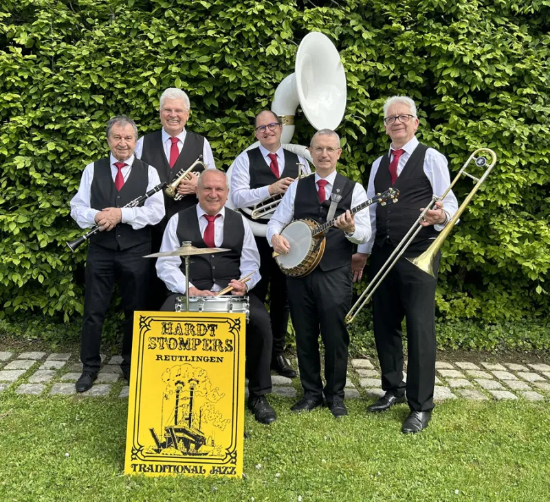 Sommerjazz mit den Hardt Stompers in Leutkirch