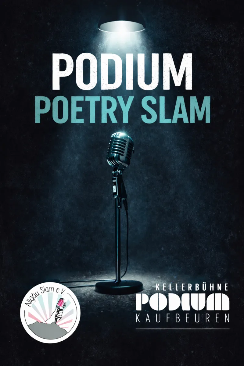 Podium Poetry Slam in Kaufbeuren