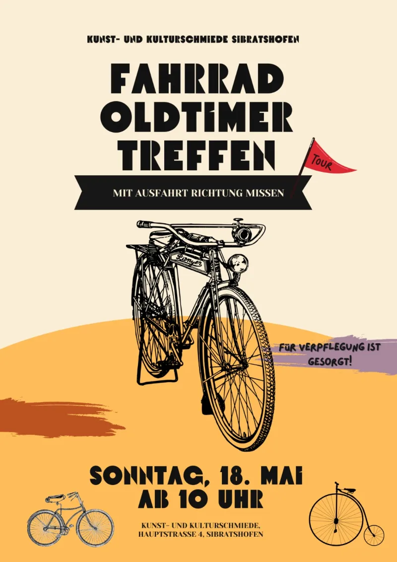 Fahrrad Oldtimer Treffen in Sibratshofen