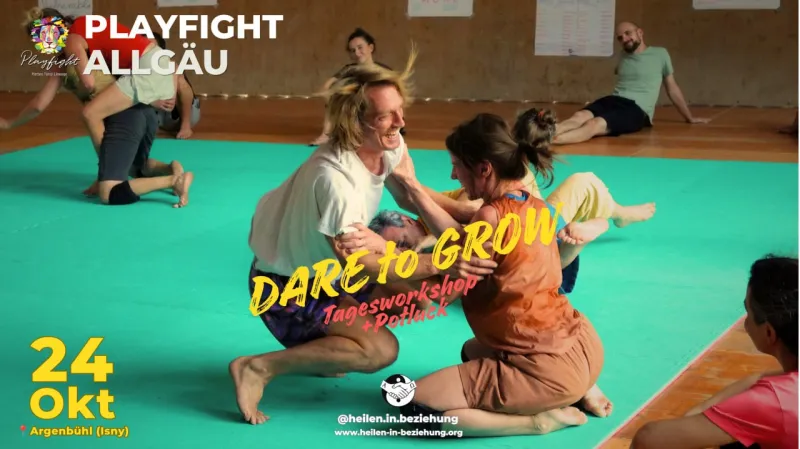 PLAYFIGHT DARE to GROW am Lebenslusthof