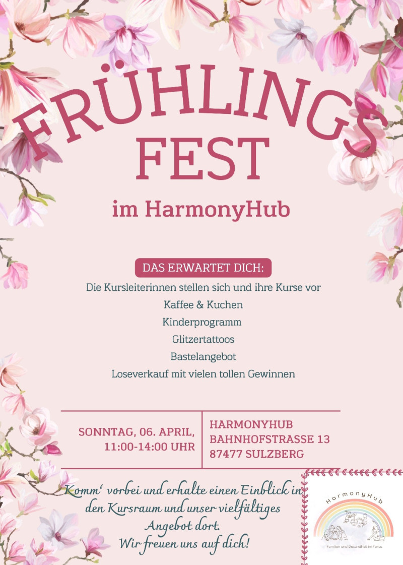 Frühlingsfest im HarmonyHub in Sulzberg