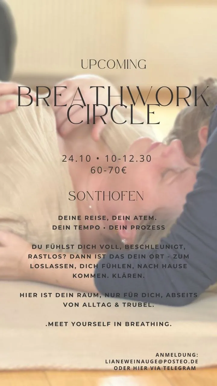 BreathWork Circle im SCHUBladen Sonthofen