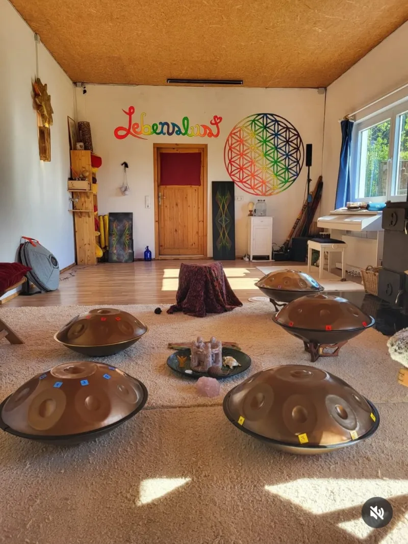 Handpan-Workshop auf dem Lebenslusthof Argenbühl