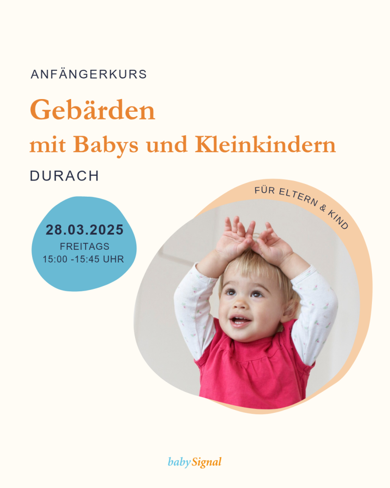 babySignal Anfängerkurs in Durach – Gebärden für den Alltag