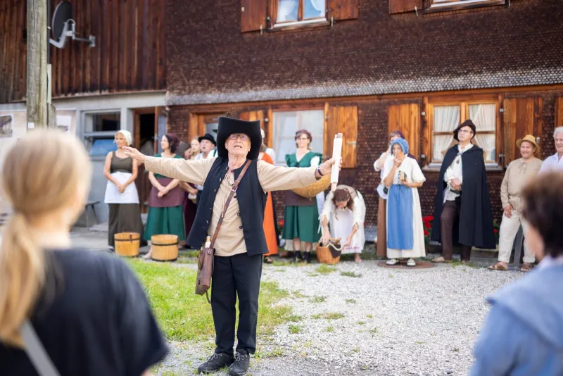 Historische Ortsführung in Wertach