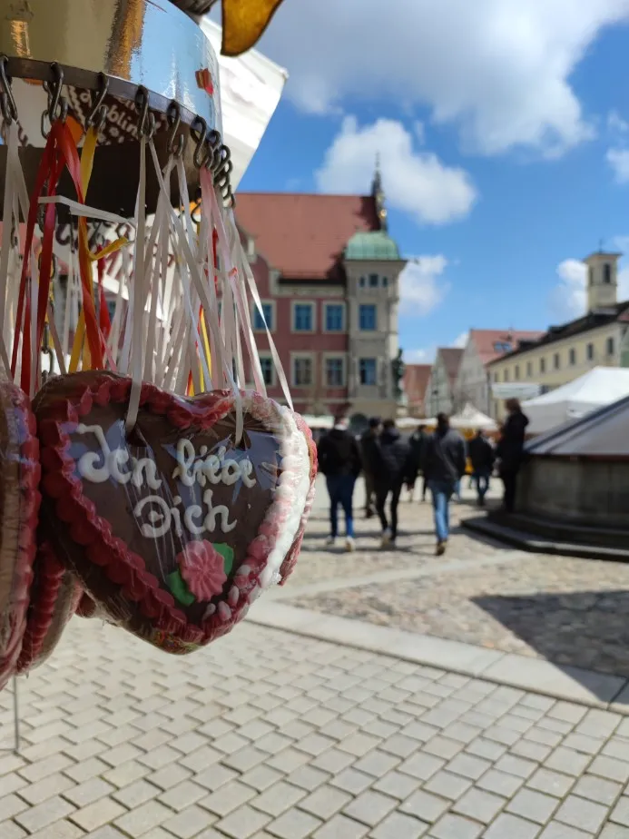 Herbstmarkt in der Altstadt von Mindelheim