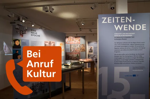Telefonführung „Zeitenwende 1525“ im Kempten-Museum