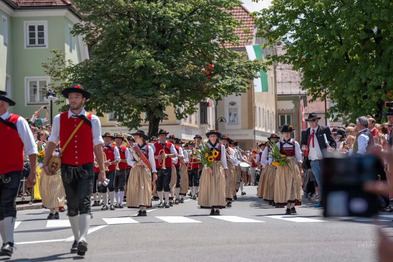 Außerferner Bundesmusikfest in Grän