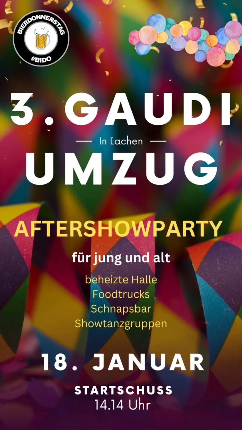 Gaudi-Umzug in Lachen