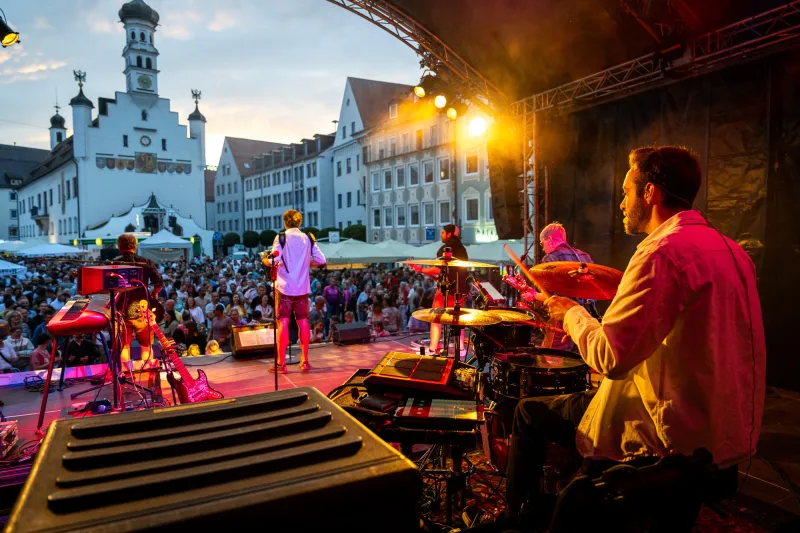 Stadtfest in der Kemptener Innenstadt