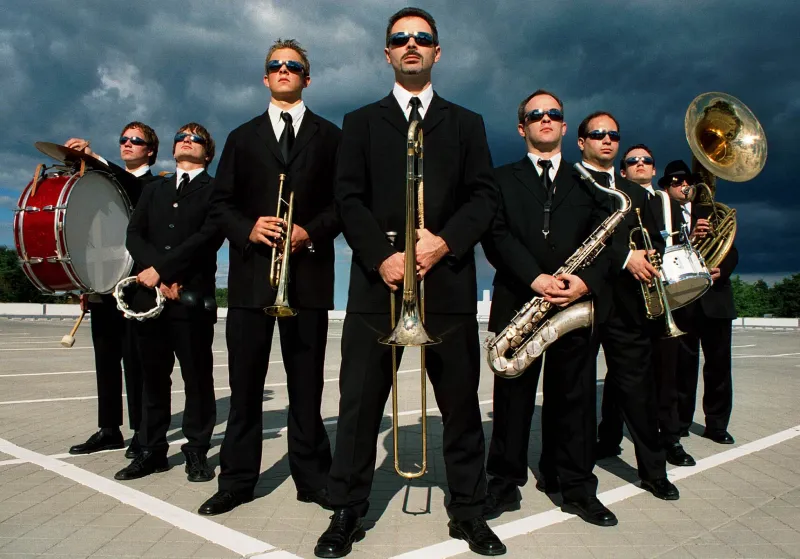 Jazz Isch! Men in Blech in der Dampfsäg Sontheim