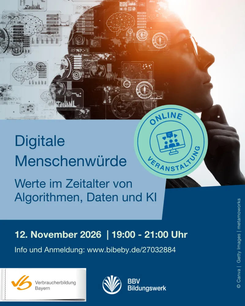 Digitale Menschenwürde – Werte in Algorithmen und KI