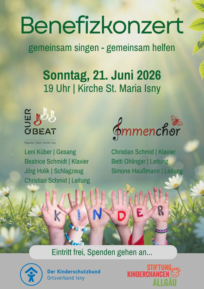 Benefizkonzert in St. Maria Isny