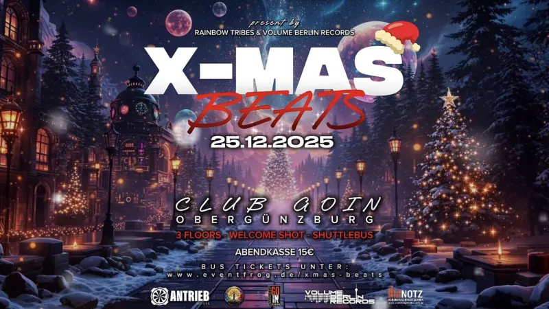 X-MAS Beats im Club GOIN in Obergünzburg