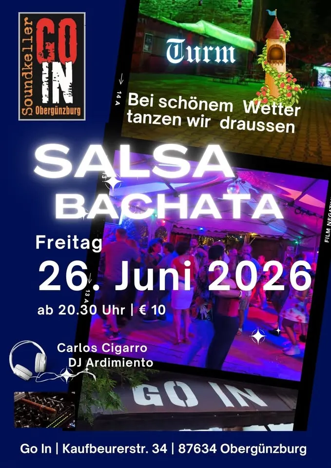 Salsa und Bachata im Club GOIN Obergünzburg
