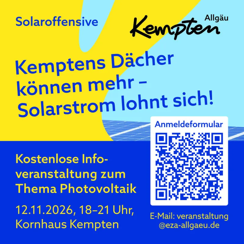 Solarstrom Infoabend im Kornhaus