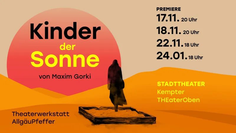 Kinder der Sonne im Theater Oben in Kempten