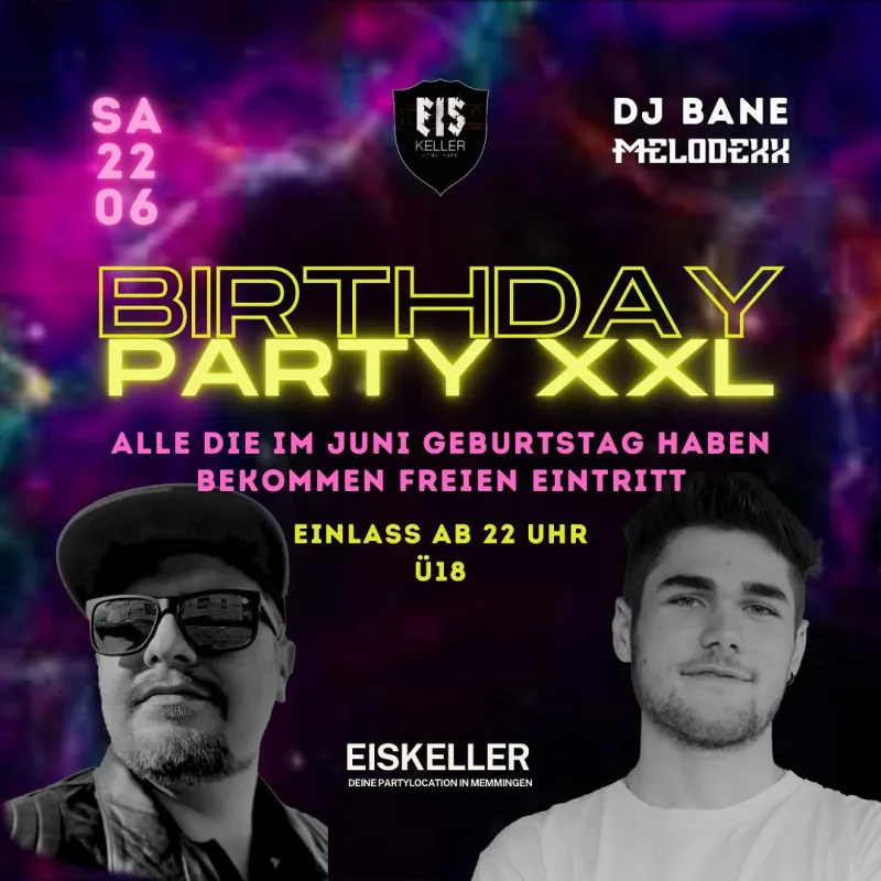 Birthday Party XXL im Eiskeller Memmingen