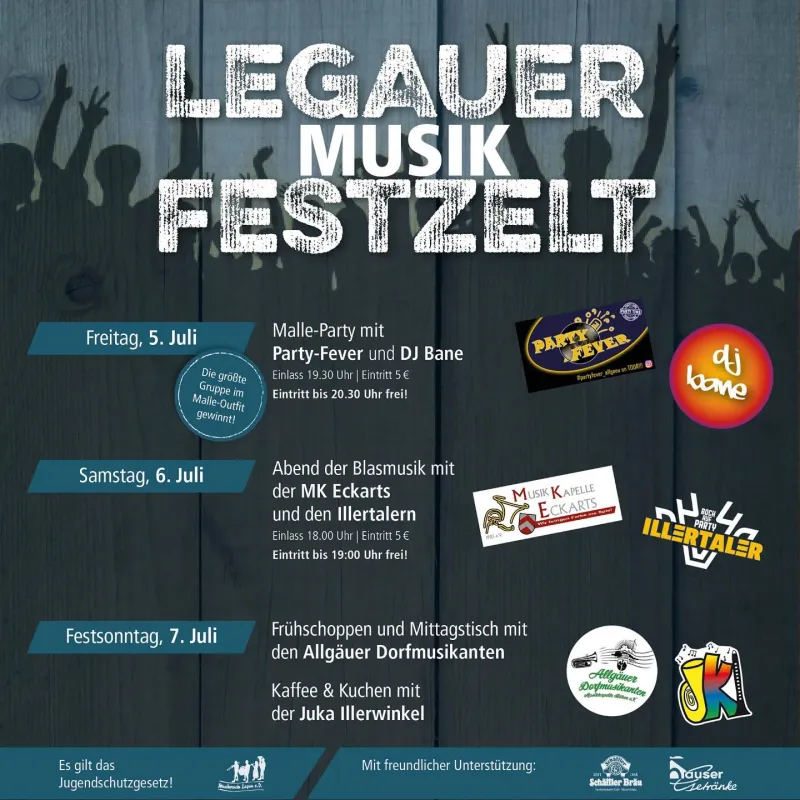 Legauer Musikfestzelt 2024