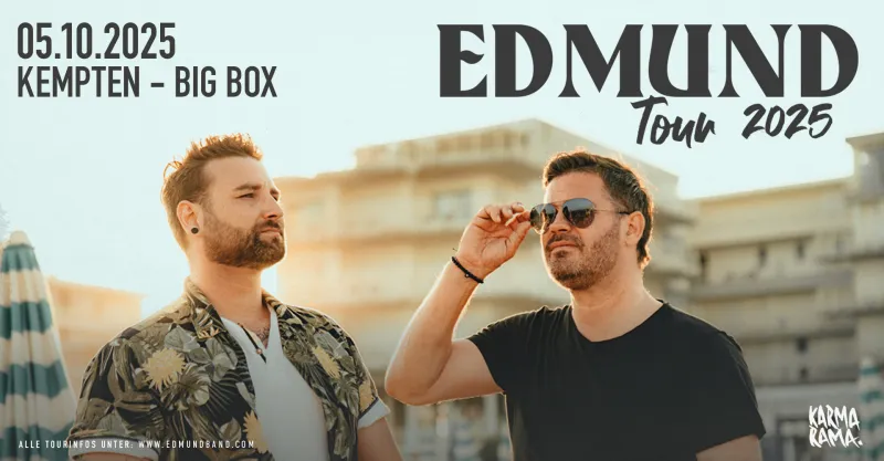 Edmund – Austropop live in der bigBOX