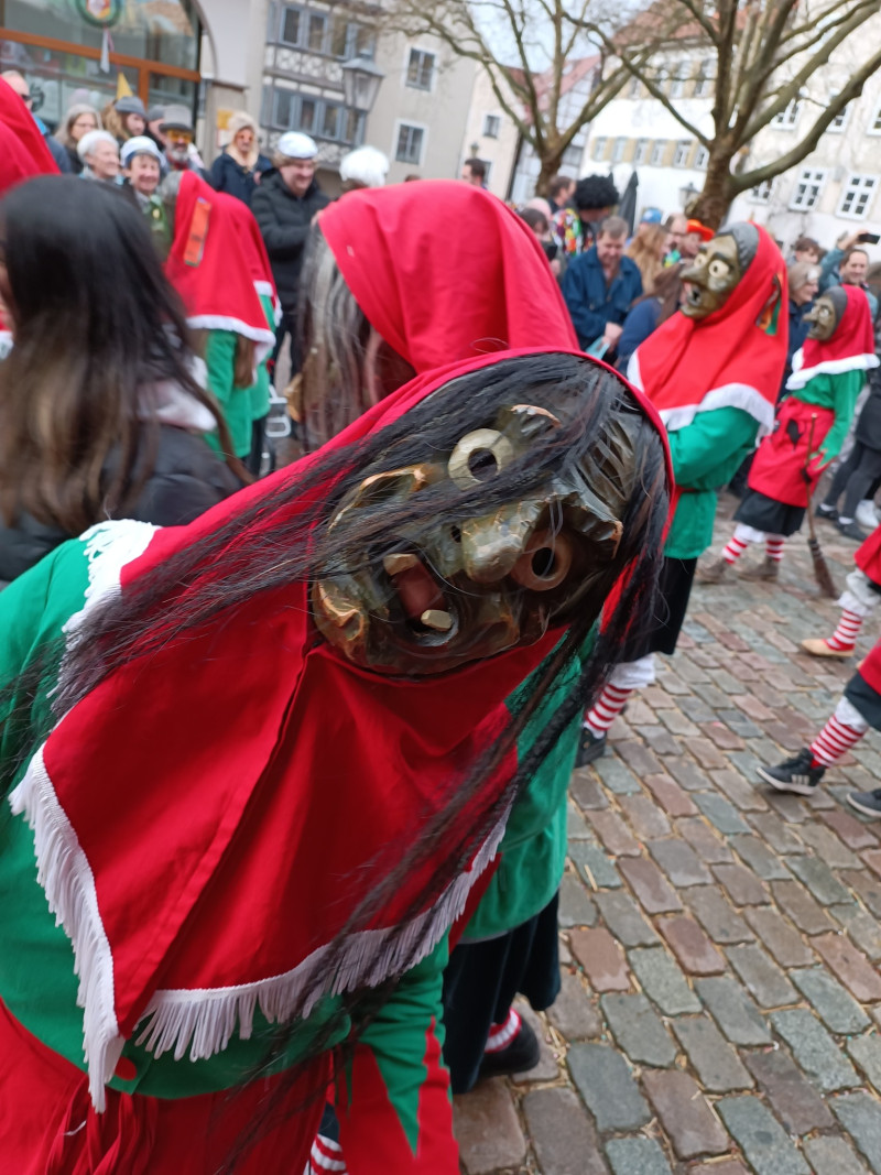 Umzug in Leutkirch: Narrensprung der Narrenzunft Nibelgau