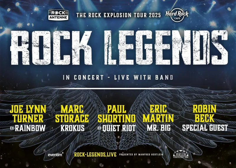 ROCK LEGENDS – IN CONCERT LIVE WITH BAND in der bigBOX