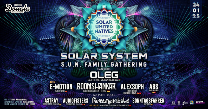 Solar System – S.U.N. Family Gathering im Douala Ravensburg