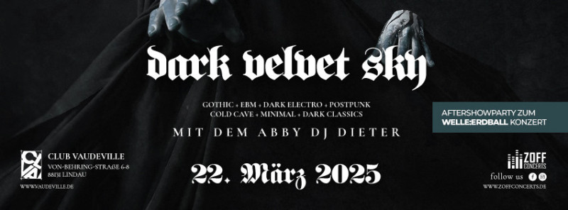 Dark Velvet Sky – Aftershowparty zum Welle: Erdball-Konzert im Club Vaudeville