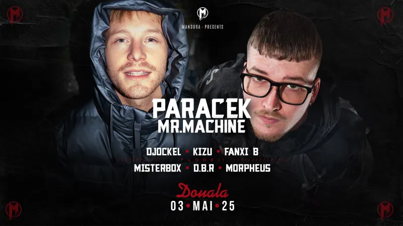 Mandora pres. Paraçek & Mr. Machine im Douala Ravensburg