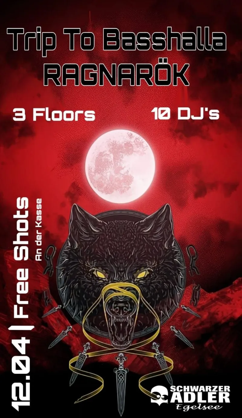 Trip to BassHalla RAGNARÖK im Schwarzen Adler, Egelsee