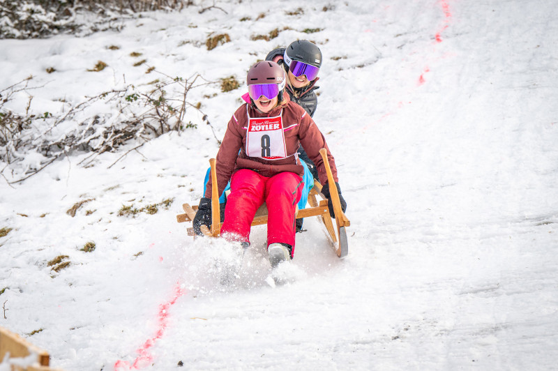 Hornschlittenrennen in Sulzberg – Tradition und Tempo auf der Piste