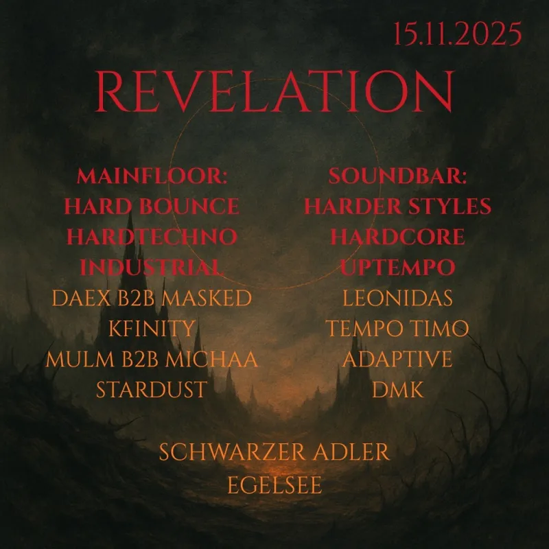 Revelation im Schwarzen Adler in Egelsee