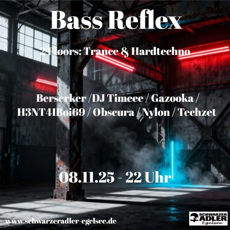 Bass Reflex im Schwarzen Adler in Egelsee