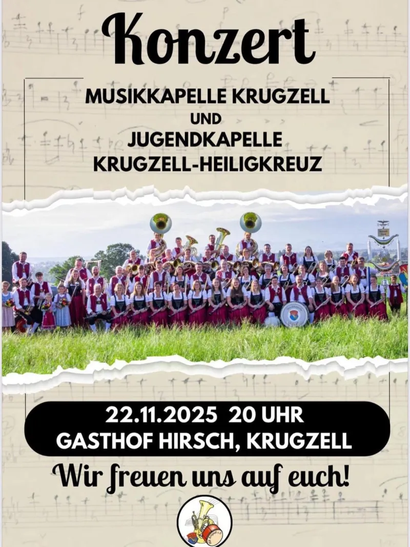 Konzert der Musikkapellen in Krugzell
