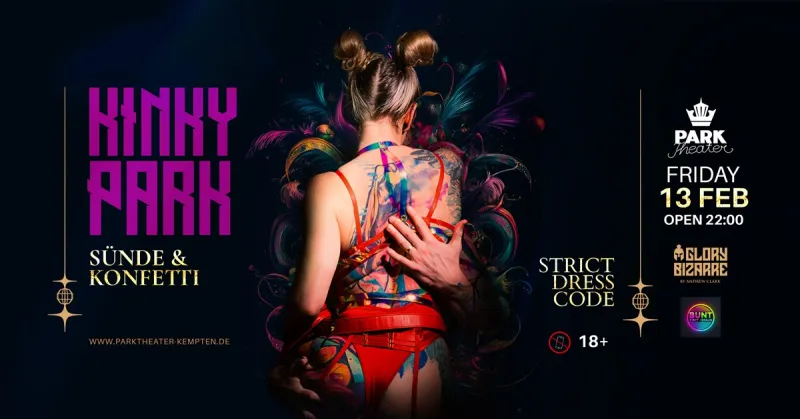 KINKY PARK – Sünde & Konfetti im Parktheater Kempten