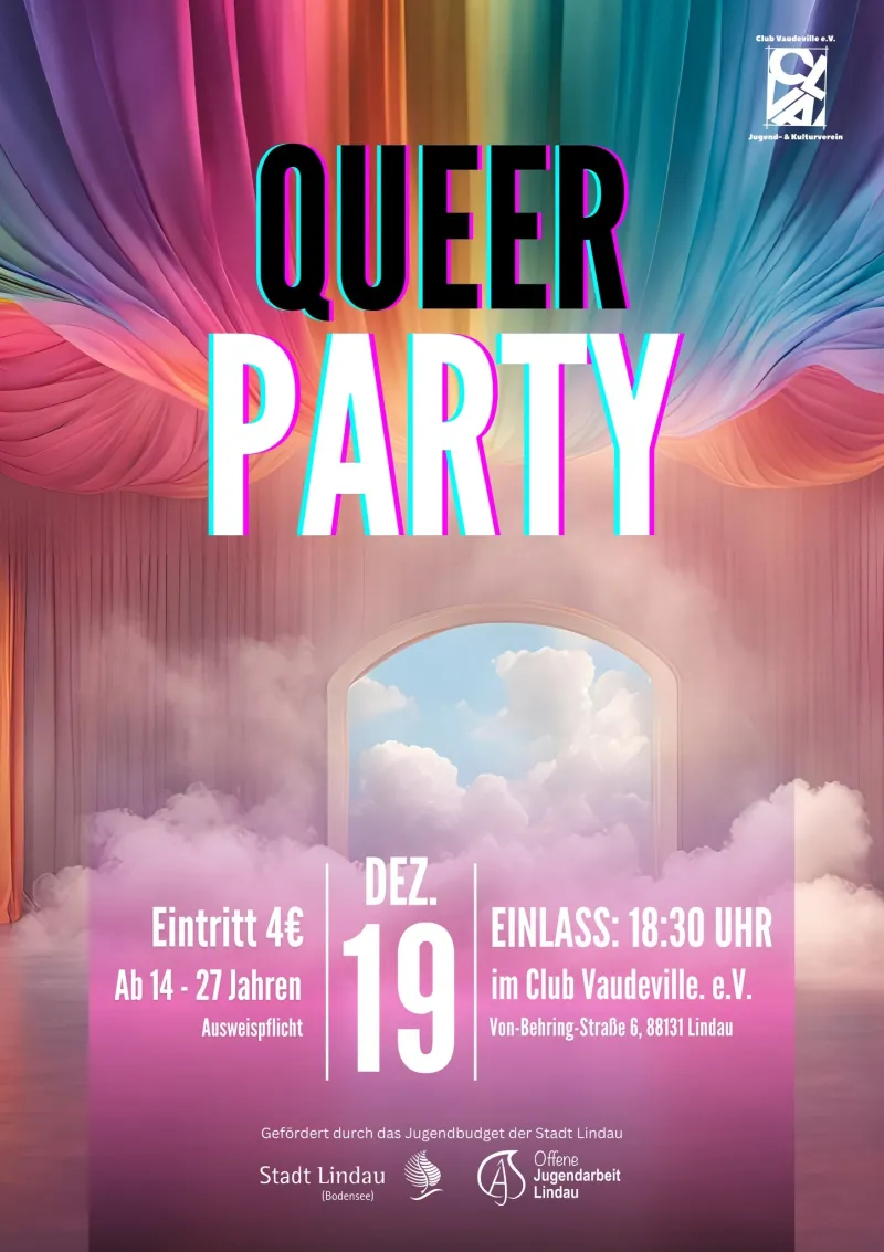 Queer Party im Club Vaudeville in Lindau