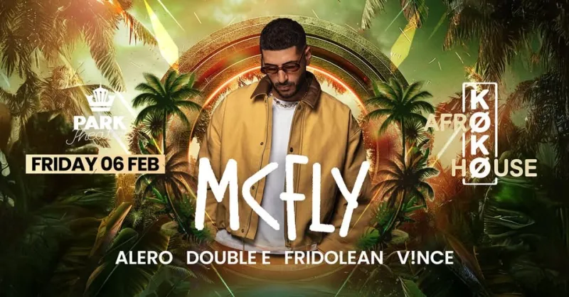 KØKØ x McFly: Afrohouse-Nacht im Parktheater Kempten