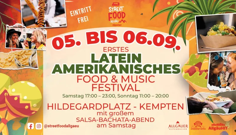 Lateinamerikanisches Food & Music Festival in Kempten