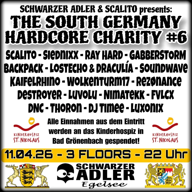 South Germany Hardcore im Schwarzer Adler Egelsee