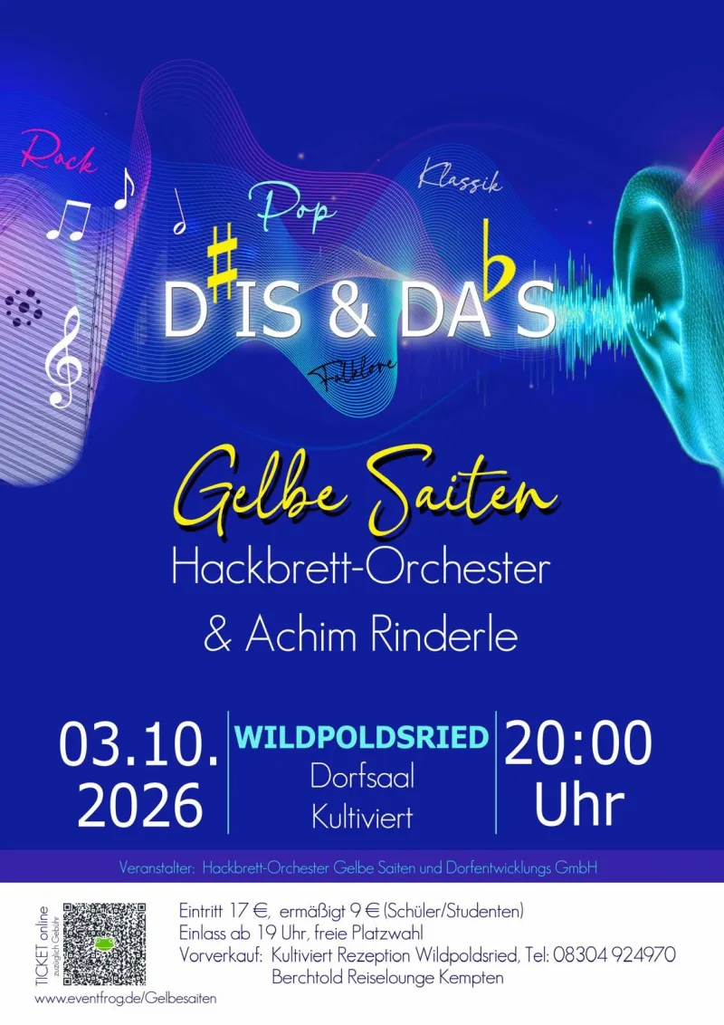 Dis & Das im Kultiviert Wildpoldsried