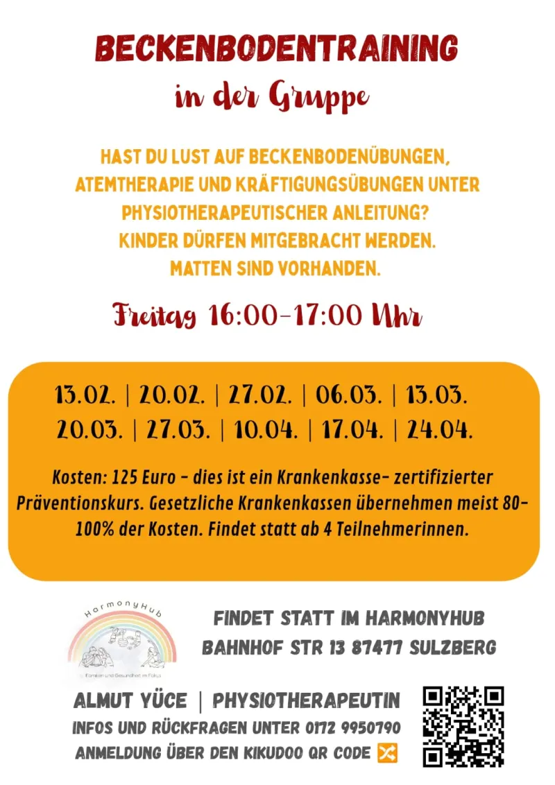 Beckenbodentraining im HarmonyHub Sulzberg