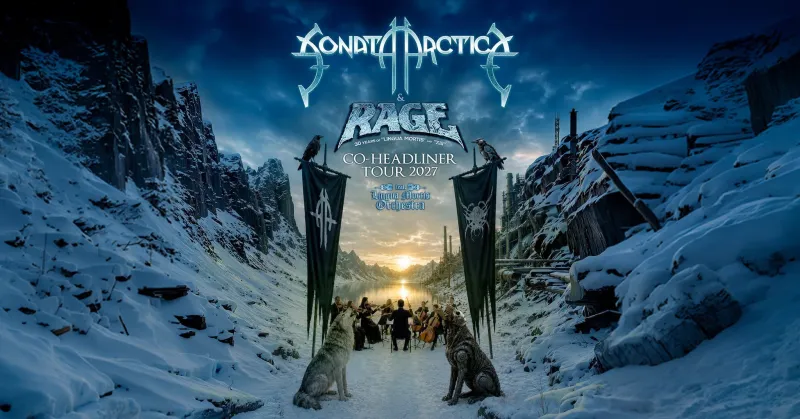 Sonata Arctica & Rage im Club Vaudeville Lindau