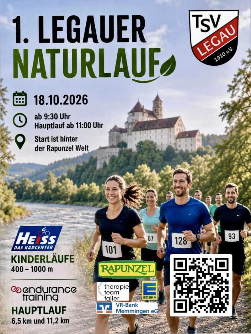 1. Legauer Naturlauf an der Rapunzel Welt
