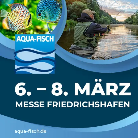 Aqua-Fisch in der Messe Friedrichshafen