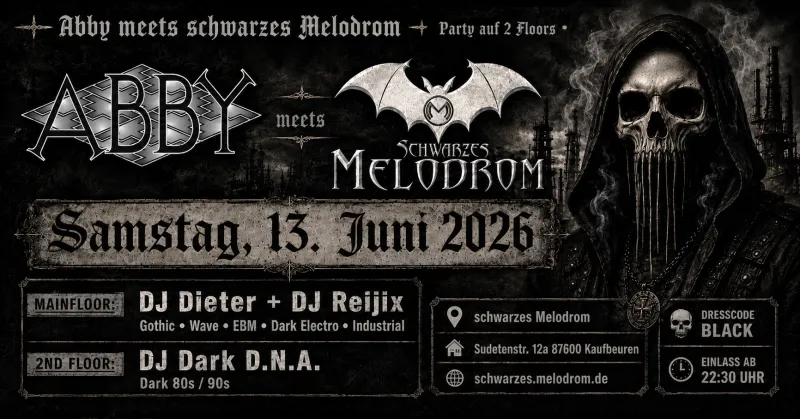 Abby meets Schwarzes Melodrom Kaufbeuren