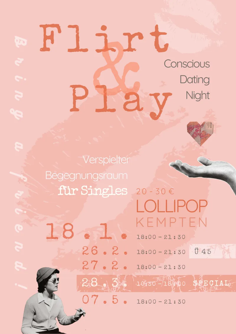 Flirt & Play - Dating Night im Lollipop Kempten