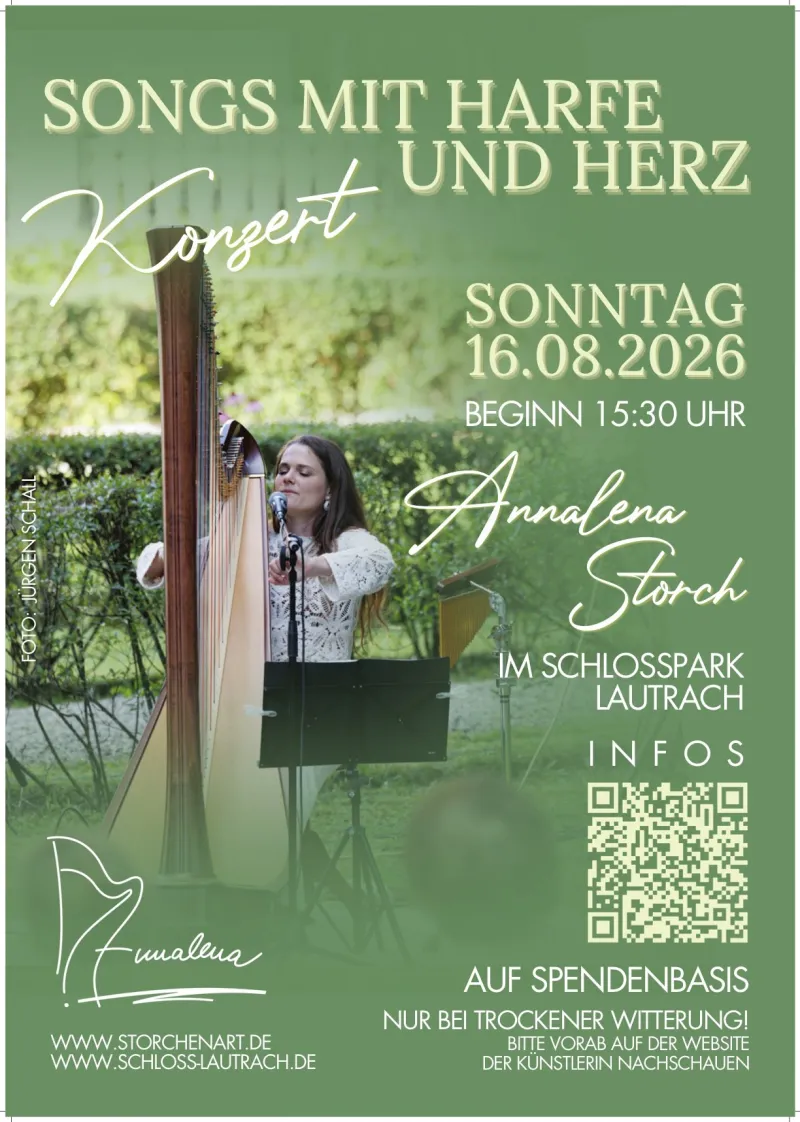 Annalena Storch Sommerkonzert im Schlosspark Lautrach