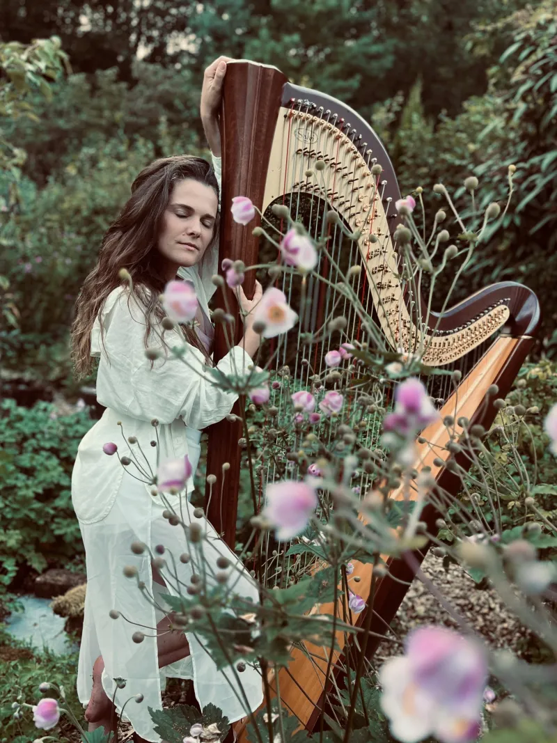 Songs mit Harfe im Haus des Gastes Bad Grönenbach