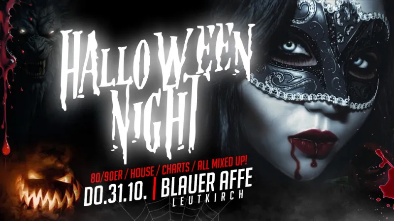 Halloween Night im Blauer Affe in Leutkirch
