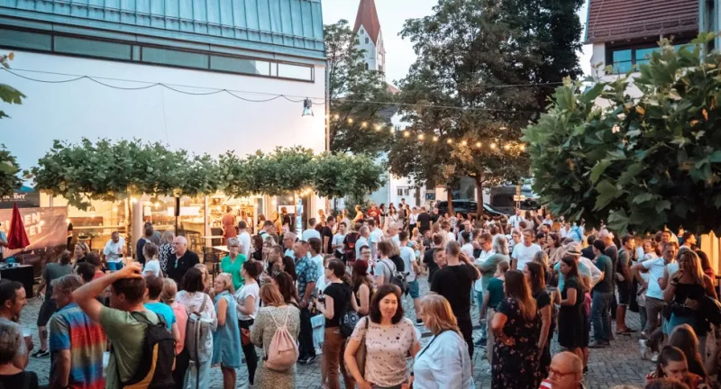 Altstadtsommer in der Kaufbeurer Innenstadt